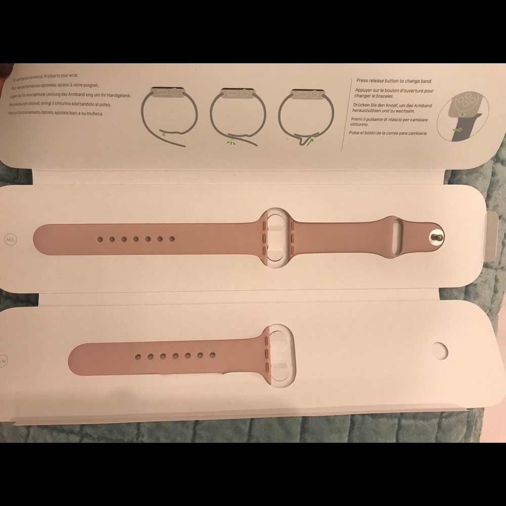 Pink sand for apple watch